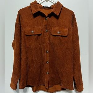 Burnt Orange Shacket